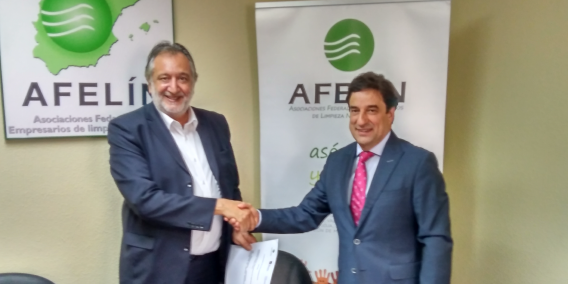 ADADE/E-CONSULTING y asociaciones federadas de empresarios de limpieza nacionales (AFELIN) firman un convenio de colaboración.